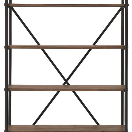 Galtbury - Brown / Black - Bookcase Ashley Furniture 