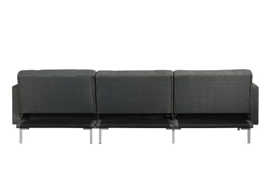 Duzzy - Sectional Sofa - Dark Gray Fabric - Tony's Home Furnishings