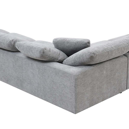 Naveen - Sectional Sofa - Gray Linen ACME 