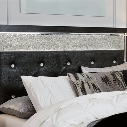 Kaydell - Uph Panel Headboard - Glitter Details Signature Design by Ashley® 