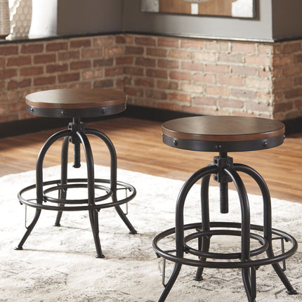 Valebeck - Swivel Barstool (Set of 2) Signature Design by Ashley® 