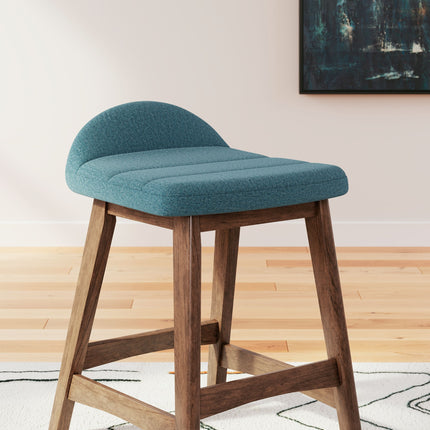 Lyncott - Upholstered Barstool (Set of 2) Signature Design by Ashley® 