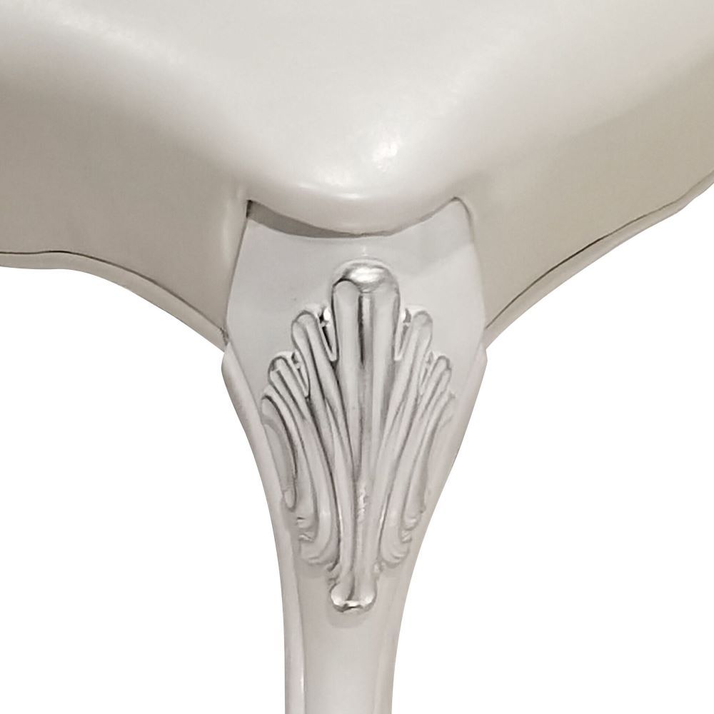 Dresden - Side Chair (Set of 2) - Bone White ACME 