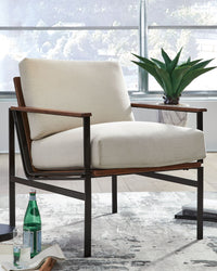 Thumbnail for Tilden - Ivory / Brown - Accent Chair - Tony's Home Furnishings