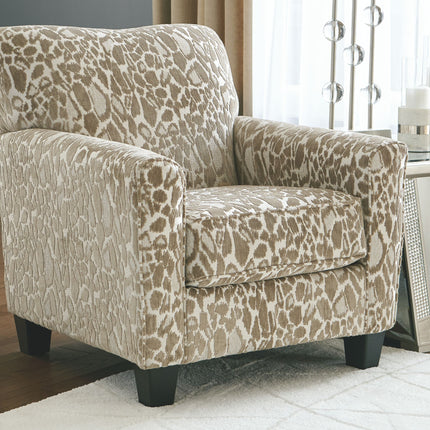 Dovemont - Putty - Accent Chair Ashley Furniture 