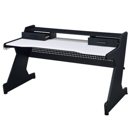 Bigga - Gaming Table - Black & White Finish ACME 