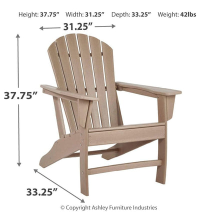 Sundown Treasure - Outdoor Adirondack Chair Signature Design by Ashley® 