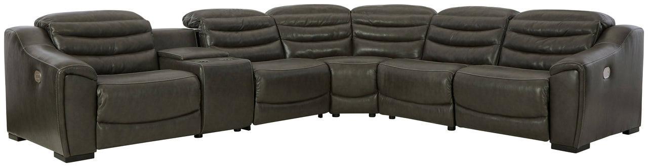 Center Line - Power Recliner Sectional - Tony's Home Furnishings
