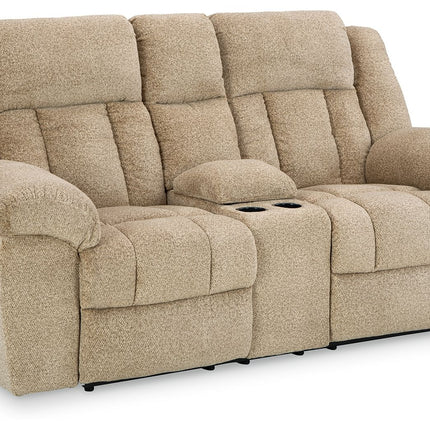 Tip-off - Power Reclining Loveseat With Console / Adj Headrest Signature Design by Ashley® 