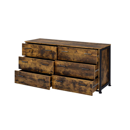 Juvanth - Dresser - Rustic Oak & Black Finish ACME 