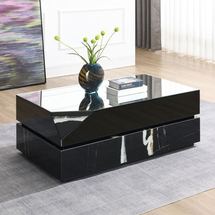 Drisana - Coffee Table - Black Mirrored Finish ACME 