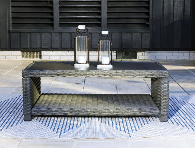 Elite Park - Gray - Rectangular Cocktail Table Signature Design by Ashley® 