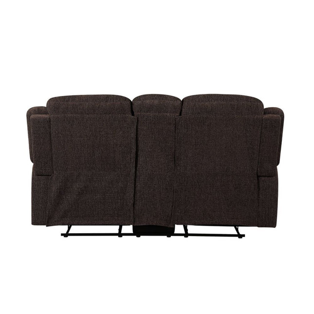 Madden - Loveseat - Brown Chenille ACME 