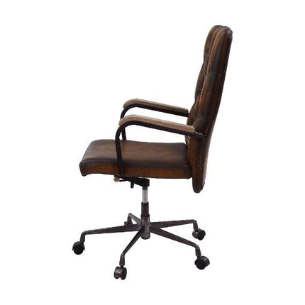 Noknas - Office Chair - Brown Lether ACME 