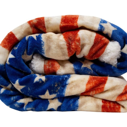 American Plush Sherpa Throw Blanket - Tony's Home Furnishings