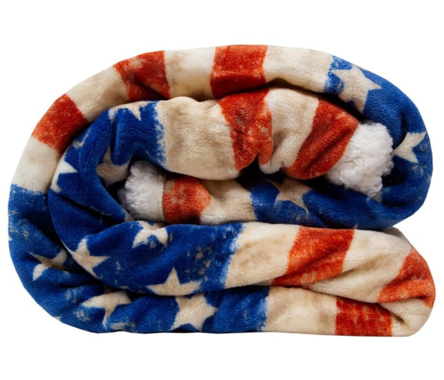 American Plush Sherpa Throw Blanket - Tony's Home Furnishings