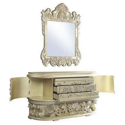 Vatican - Mirror - Champagne Silver Finish ACME 