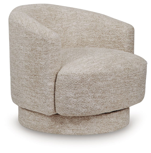 Wardsor - Stone - Swivel Chair Signature Design by Ashley® 