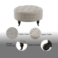 Upendo - Ottoman With Caster - Beige ACME 