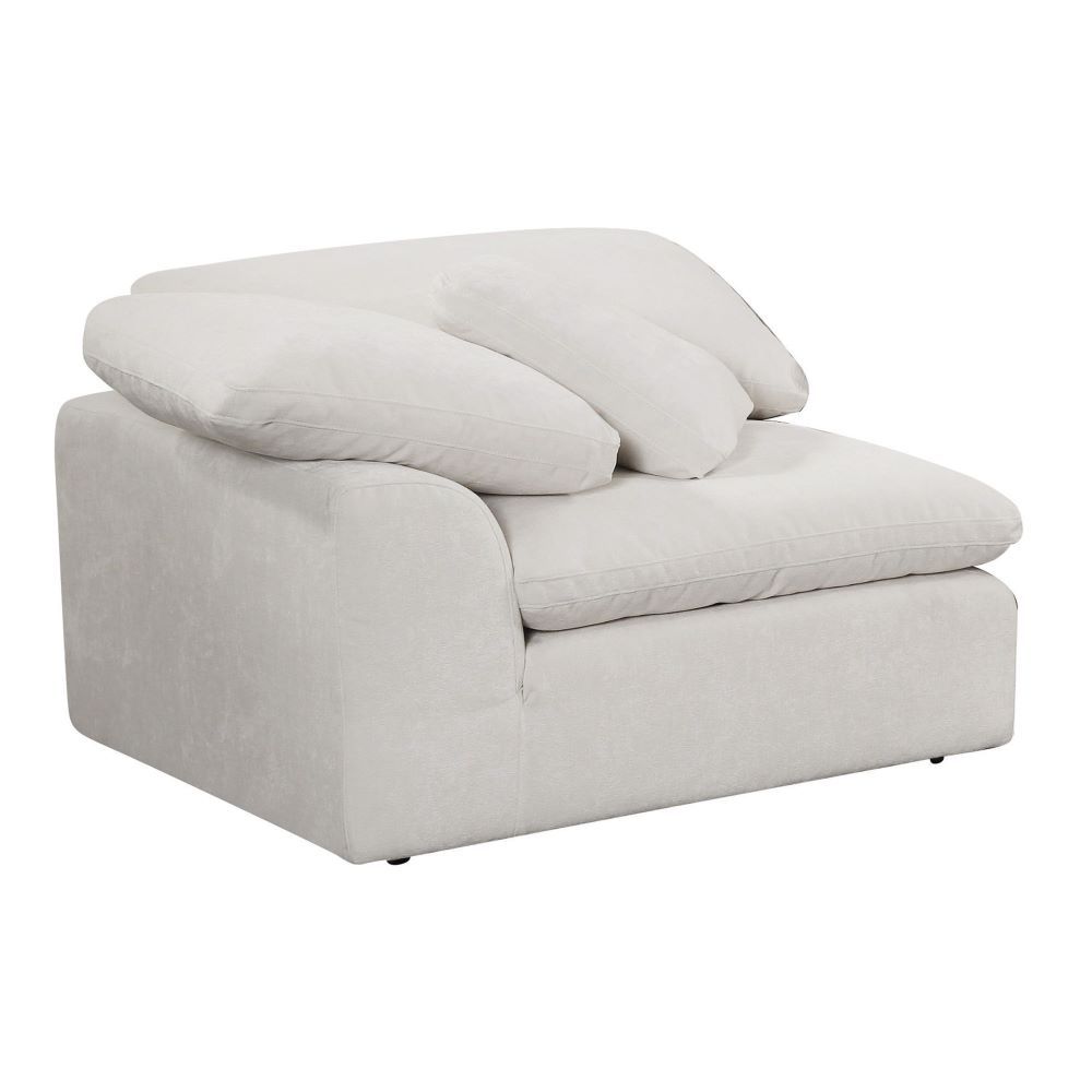 Naveen - Modular Wedge With Pillow - Ivory - Tony's Home Furnishings