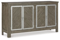 Krystanza - Weathered Gray - Dining Room Server Millennium® by Ashley 