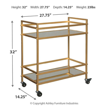 Kailman - Bar Cart Signature Design by Ashley® 