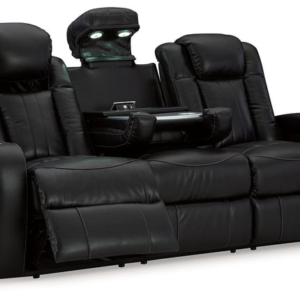 Caveman Den - Midnight - Power Reclining Sofa With Adj Headrest Signature Design by Ashley® 