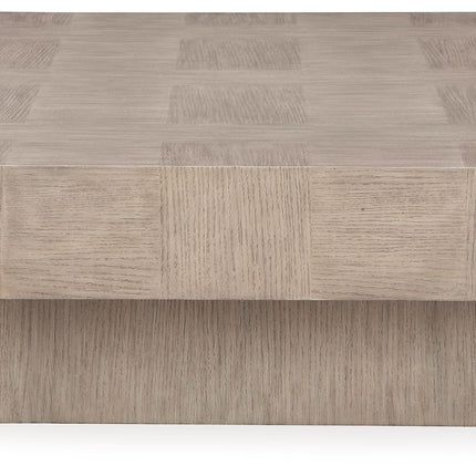 Jorlaina - Light Grayish Brown - Rectangular Cocktail Table Signature Design by Ashley® 