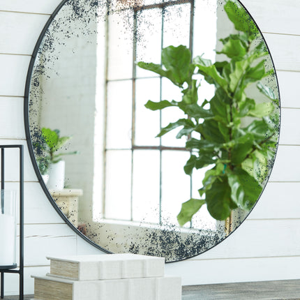 Kali - Black - Accent Mirror Ashley Furniture 