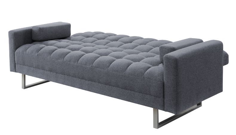 Limosa - Futon - Gray Fabric - Tony's Home Furnishings