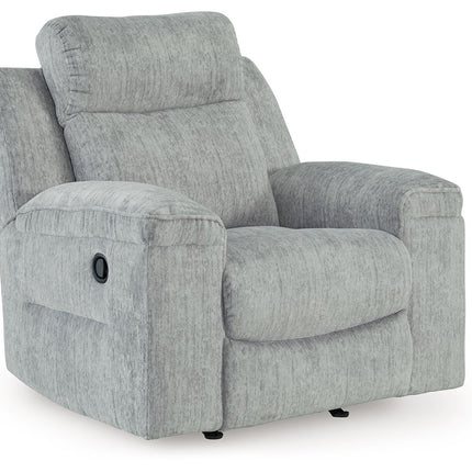 Buntington - Pewter - Rocker Recliner Benchcraft® 