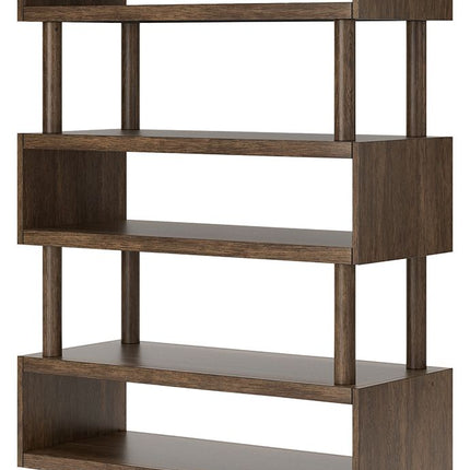 Austanny - Warm Brown - Bookcase Signature Design by Ashley® 