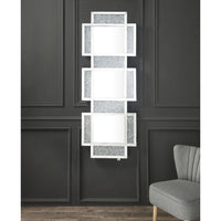 Noralie - Wall Decor - Mirrored & Faux Diamonds - 63