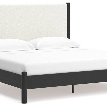 Cadmori - Upholstered Panel Bed Signature Design by Ashley® 