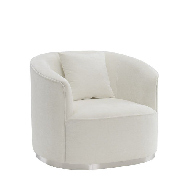 Odette - Chair With Pillow - Beige - Tony's Home Furnishings