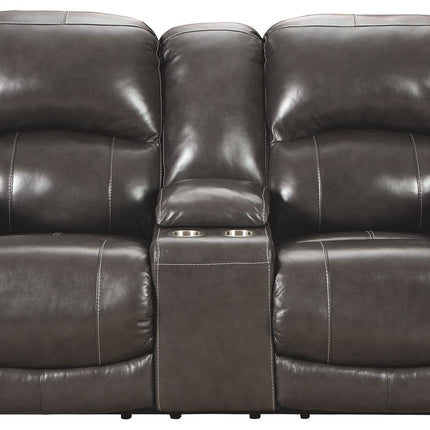 Hallstrung - Power Reclining Loveseat Ashley Furniture 