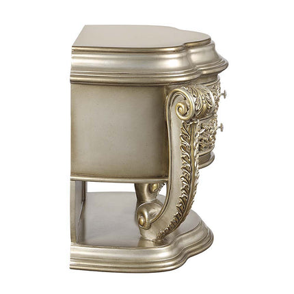 Danae - Nightstand - Champagne & Gold Finish ACME 