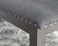 Thumbnail for Myshanna - Gray - Upholstered Bench - Tony's Home Furnishings