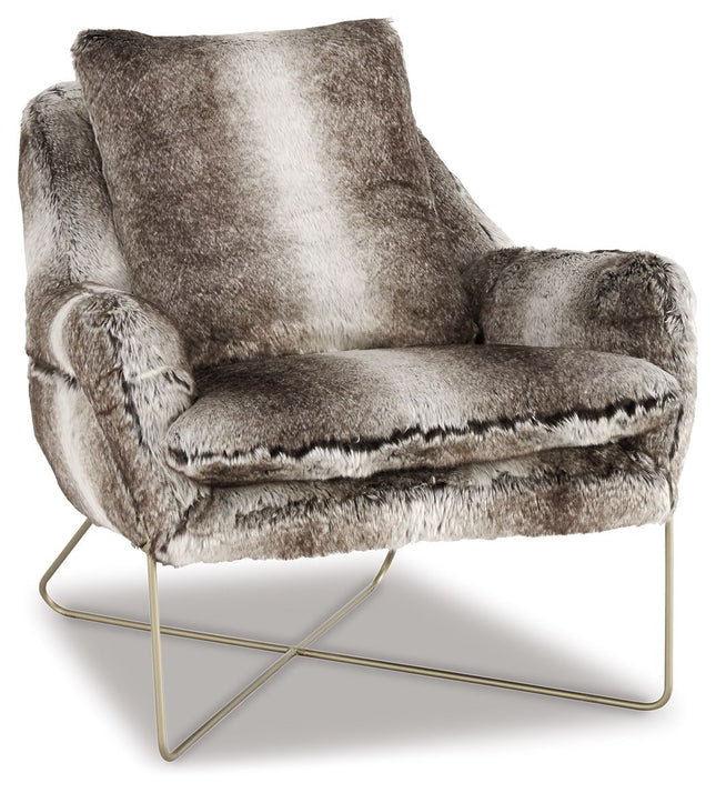 Wildau - Gray - Accent Chair Ashley Furniture 