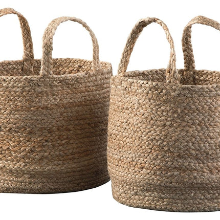 Brayton - Natural - Basket Set (Set of 2) Ashley Furniture 