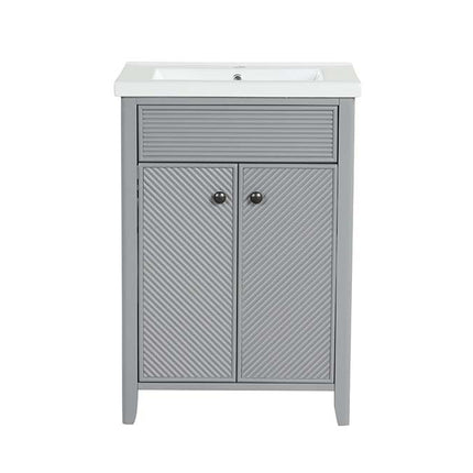 Eirlys - Sink Cabinet - Gray Finish ACME 