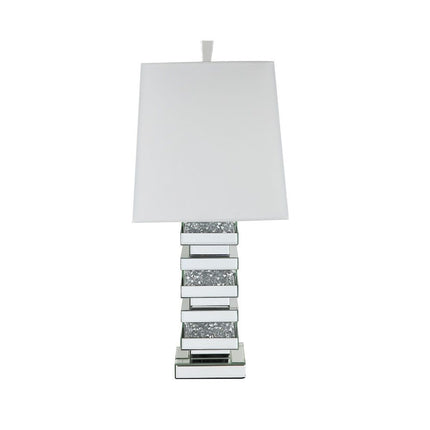 Noralie - Table Lamp - Pearl Silver - Glass ACME 