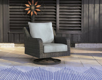 Thumbnail for Elite Park - Gray - Swivel Lounge W/ Cushion - Tony's Home Furnishings