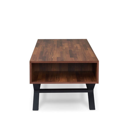 Karine - Coffee Table - Walnut & Sandy Black ACME 