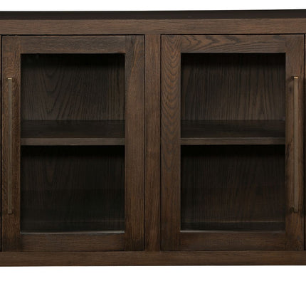 Balintmore - Dark Brown - Accent Cabinet - Horizontal Ashley Furniture 