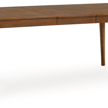 Lyncott - Brown - Rectangular Dining Room Extension Table Signature Design by Ashley® 