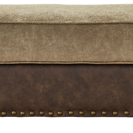 Alesbury - Chocolate - Ottoman Signature Design by Ashley® 