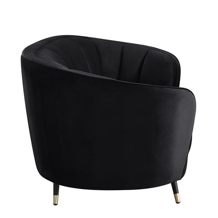 Achim - Sofa - Black Velvet ACME 