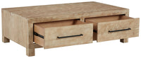 Thumbnail for Belenburg - Brown - Cocktail Table With Storage - Tony's Home Furnishings