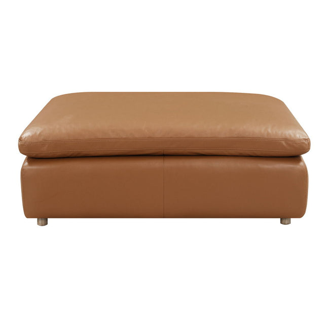 Brighton - Ottoman - Brown - Tony's Home Furnishings